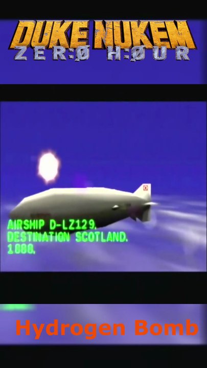 Hydrogen Bomb | Duke Nukem: Zero Hour (Nintendo 64)