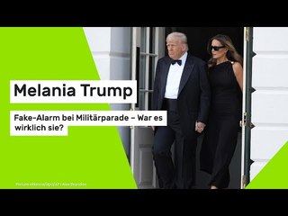 Melania Trump: Fake-Alarm bei Militärparade – War es wirklich sie?