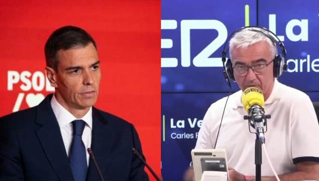 Carles Francino (SER) acude al rescate del enfangado Pedro Sánchez al grito de que viene la ultraderecha