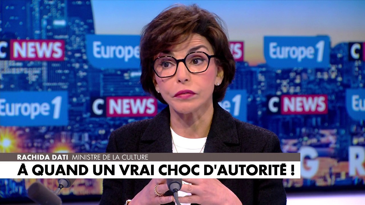 Rachida Dati : «La délinquance des mineurs a fortement baissé»