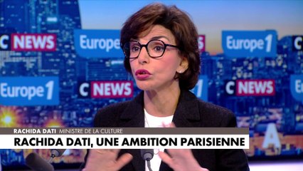 Rachida Dati revient sur l'éventuel deal avec le président de la République pour la mairie de Paris