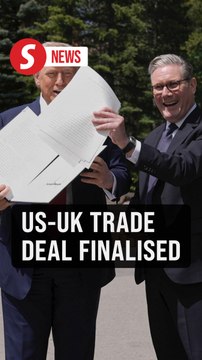 US and UK confirm trade deal, but steel still a sticking point