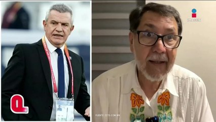 Noroña ahora se fue contra Javier Aguirre
