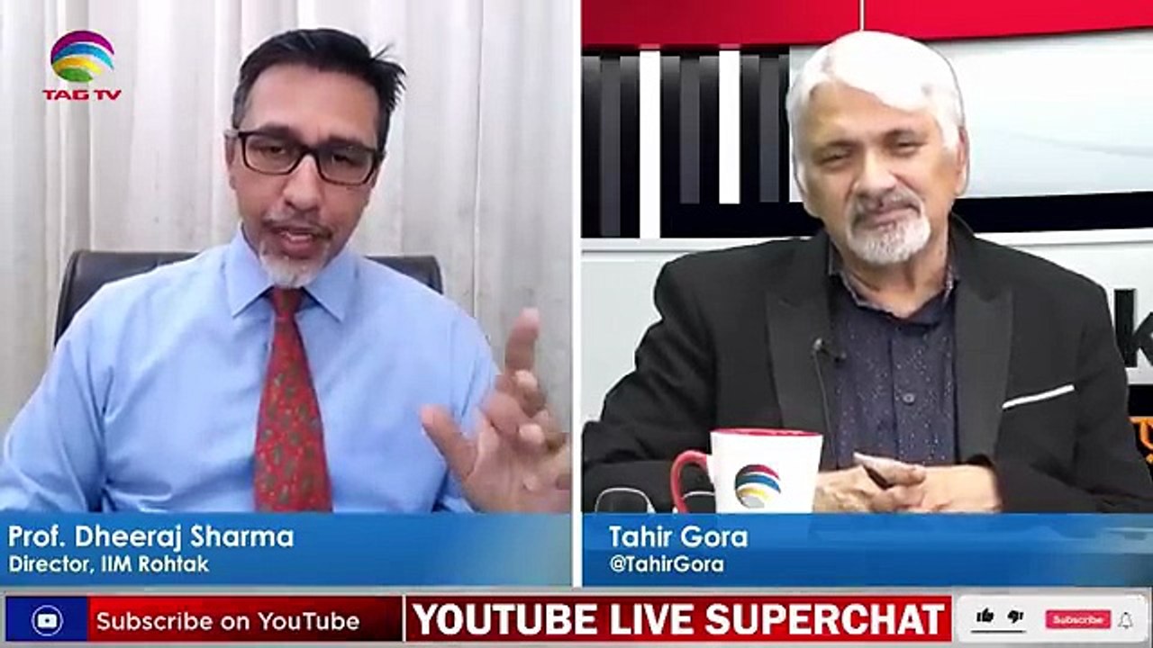 Why is Pakistan Failing and India Progressing? Dr Dheeraj Sharma IIM in Conversation with Tahir Gora
