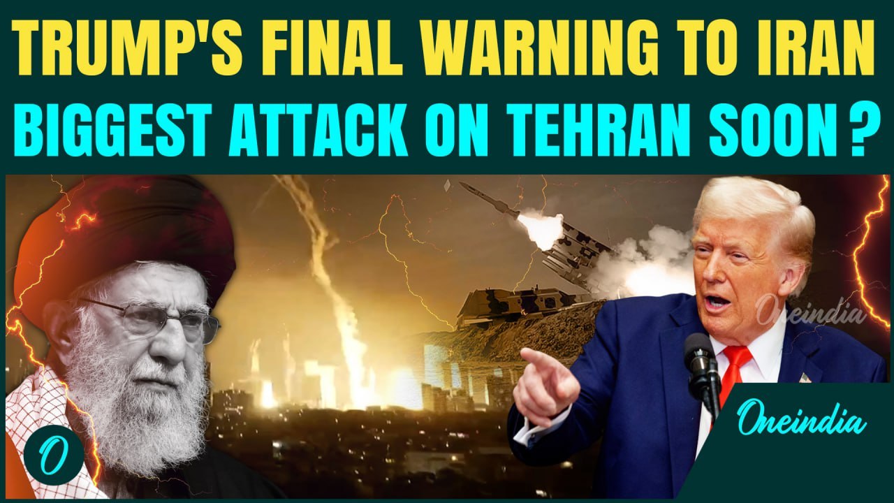Iranians FLEE As Trump’s FINAL Warning Sparks Panic In Tehran | U.S. Mega Strike On Tehran Imminent?