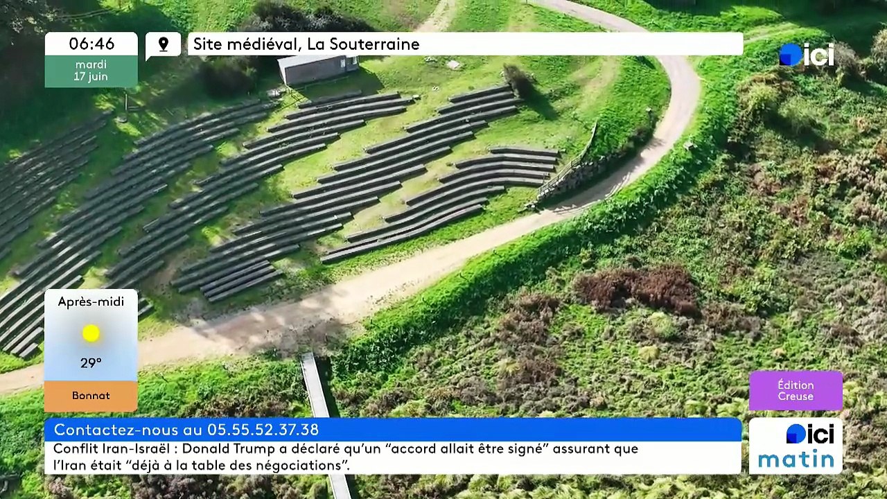 17/06/2025 - ici matin par ici Creuse en vidéo