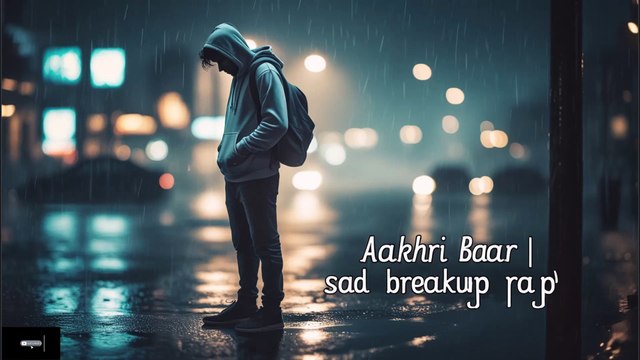 Aakhri Baar | Sad Breakup Rap |Heartfelt Rap Poetry | Lost Love Pain | Sad Love Story |Hindi Lyrics