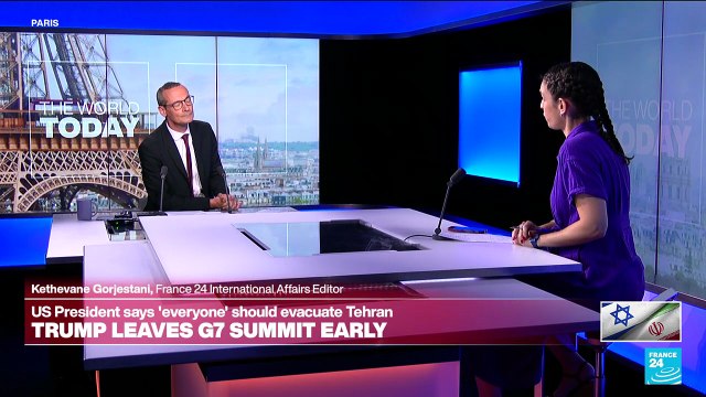 Trump blasts Macron, says early G7 exit has 'nothing to do' with an Israel-Iran ceasefire