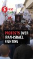 Protesters take to streets in Canada, Iraq to call for Israel-Iran ceasefire