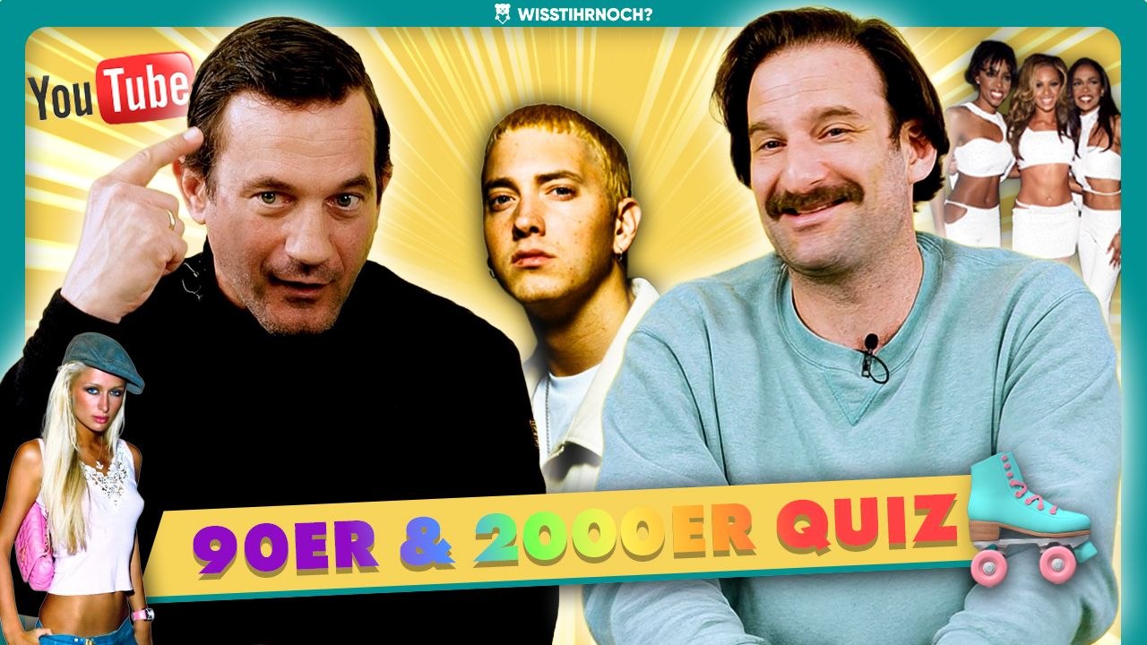 Sönke Möhring & Matthias Weidenhöfer blamieren sich beim 90er-2000er-Quiz!
