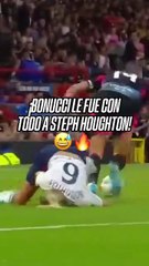 Bonucci injures a female footballer with a nasty tackle
