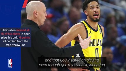 'If I can walk, I want to play' - Haliburton on injury that affected Game 5