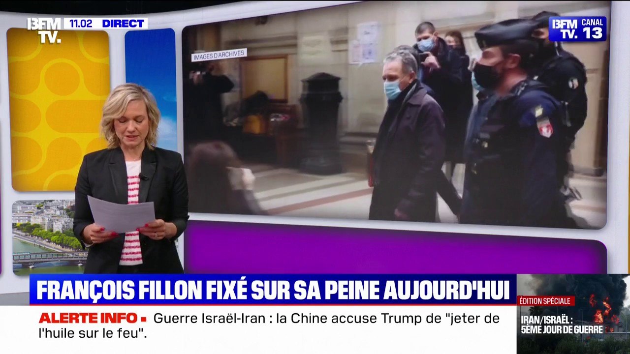 Emplois fictifs de Penelope Fillon: l'ancien Premier ministre François Fillon sera fixé sur sa peine ce mardi