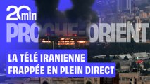 Des frappes israéliennes touchent la télévision iranienne en plein direct