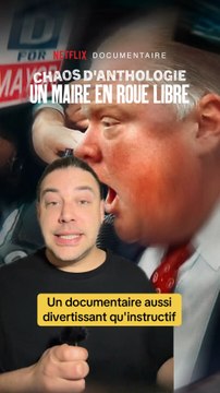 Nouveau documentaire Netflix aussi divertissant qu'instructif qui te fera passer du rire à la stupéfaction ! Dis-moi en commentaire si t’as envie de regarder chaos d'anthologie : un maire en roue libre et si tu l’as déjà vu dis-moi ce que t’en as pensé ☺️