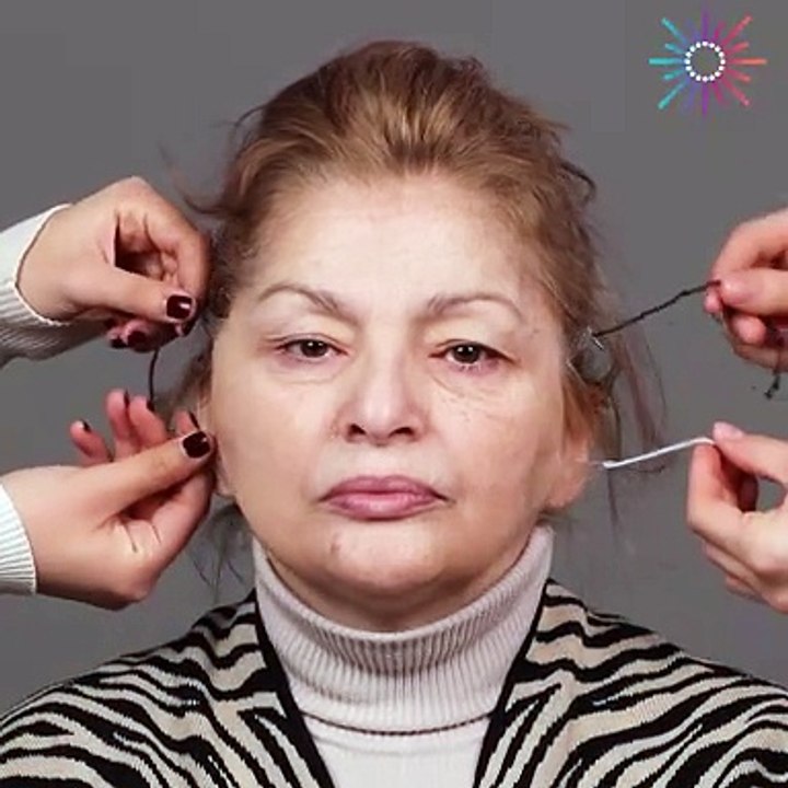 From old to young: A transformation worth watching! 💄