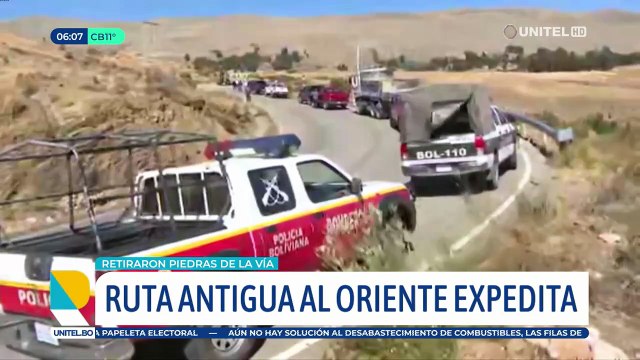 Tras 16 días, los bloqueos fueron levantados pero los viajes de Cochabamba a Santa Cruz solo se realizan por la ruta antigua