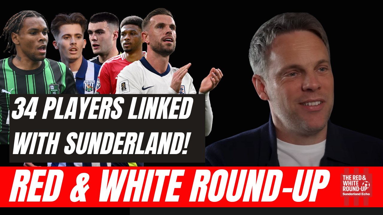Sunderland transfer frenzy? 37 players linked, including £17m strikers, Henderson, Amad & more!
