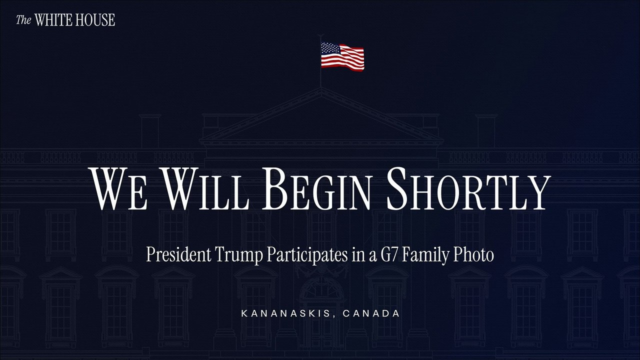 USA - President Trump Participates in a G7 Family Photo (17.06.25)