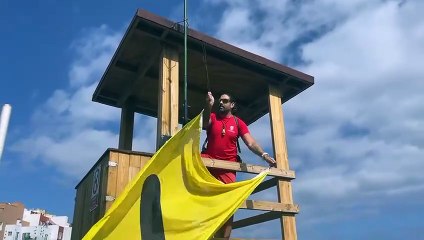 Playa Jardín reabre al baño tras casi un año cerrada