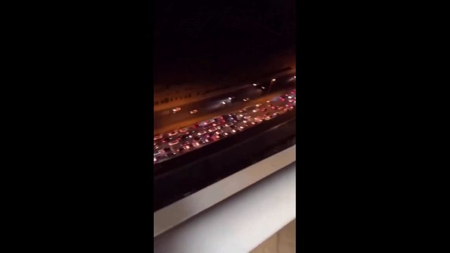 Long queues of vehicles moving westward from Tehran, as Israeli strikes ramp up
