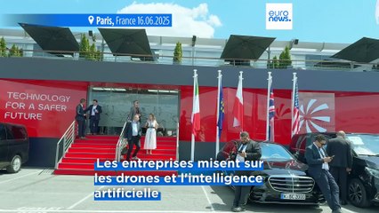 Au salon du Bourget, l'Europe s'efforce de rattraper son retard et les drones occupent le devant de la scène