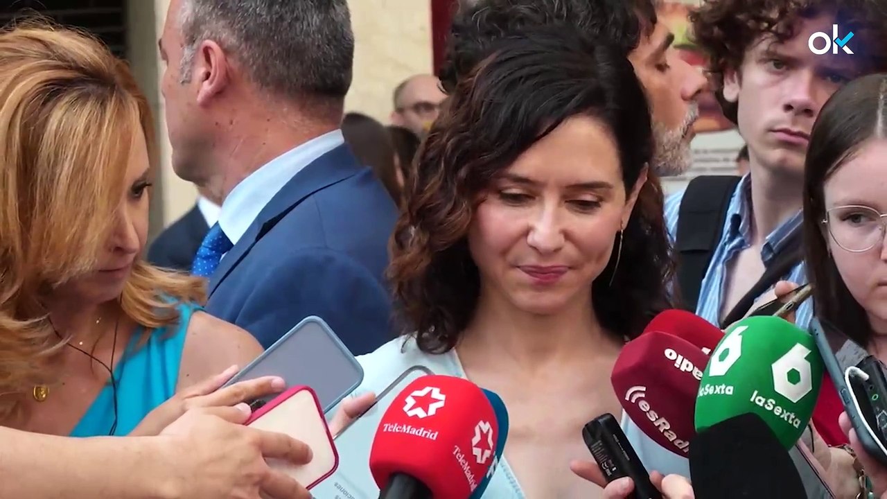 Ayuso avisa sobre lo que pueda hacer Sánchez en verano: "Es igual que Maduro, amenaza como los tiranos"