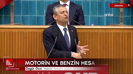 Özgür Özel, mazot hesabı yaptı: Al sana 50 liralık mazot