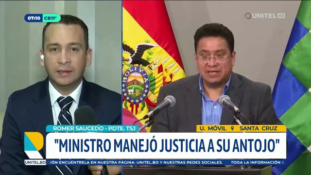 Saucedo revela que otros magistrados estaban en la mira del consorcio y en La Paz pretendían habilitar al suplente Iván Campero