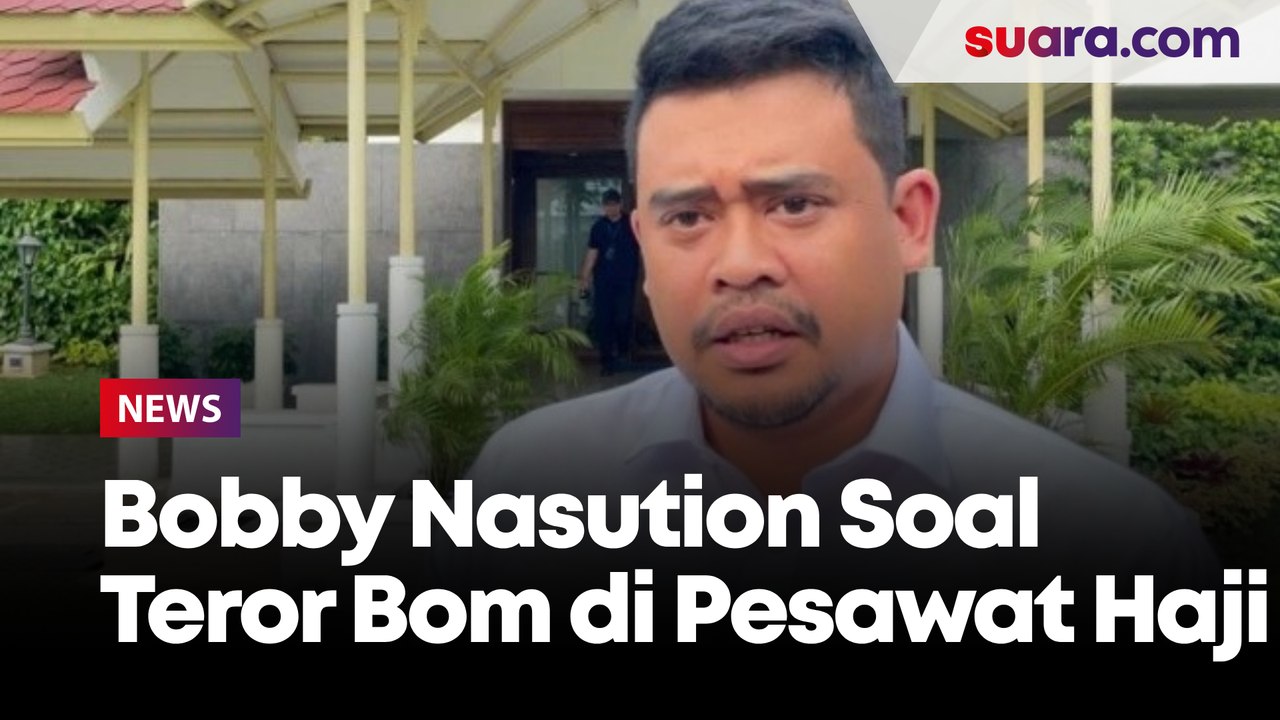 Teror Bom di Pesawat Haji Hingga Terpaksa Mendarat di Kualanamu, Gubernur Bobby: Kita Buat Posko