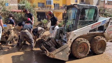 La UME se despliega en Azuara por las inundaciones en Aragón