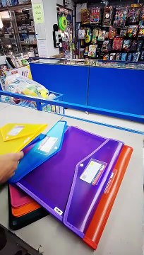 Unboxing & Review: Trio Aris Transparent Double Button Folder FS – BF600 | Best for Office & School