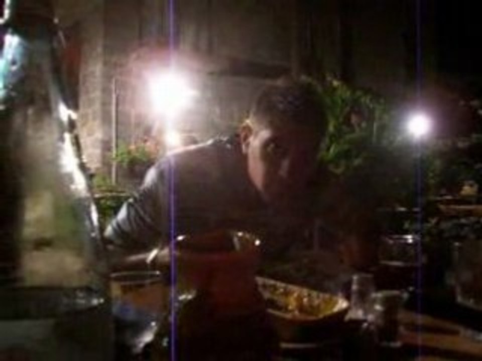 soirée de merde dan un resto de merde en corse