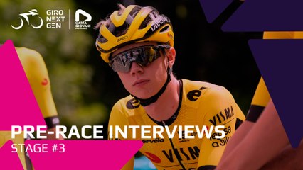 Giro Next Gen 2025 | Stage 3: Pre-race interviews