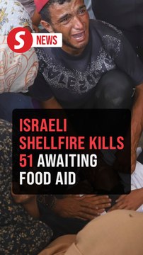 Israeli shellfire kills at least 51 and wounding many more awaiting food aid