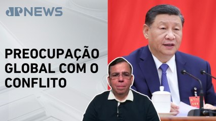 China condena Israel e oferece mediação na crise com Irã; Marcus Vinícius comenta