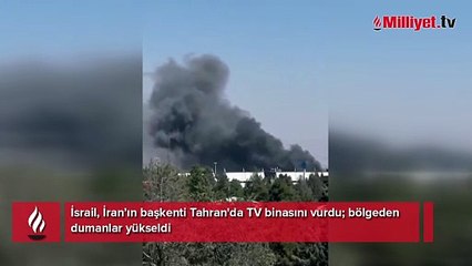 İsrail, Tahran'da yine TV binası burdu