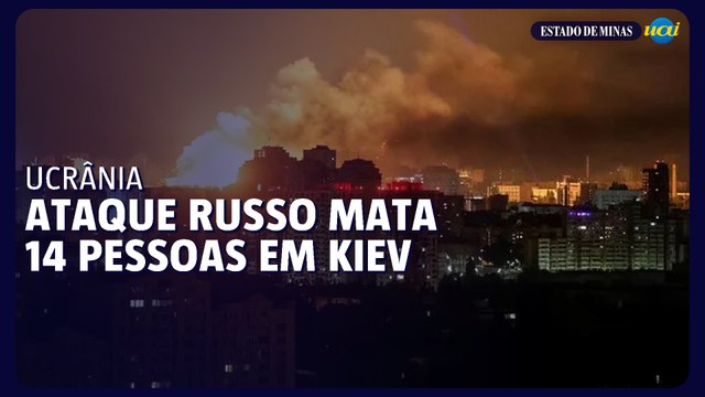 Ataques russos deixam 14 mortos em Kiev