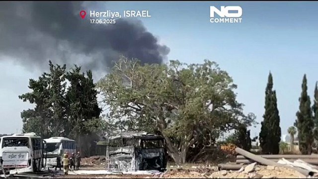 Cratere in Israele centrale dopo attacco notturno iraniano