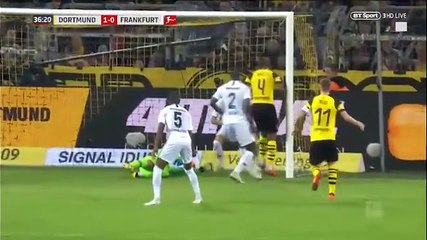 Borussia Dortmund 2-1 Frankfurt - Goals and Highlights (15/9/2018)