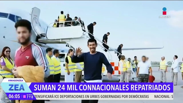 Suman más de 24 mil connacionales repatriados desde EE.UU. en lo que va de 2025