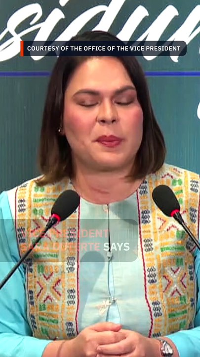 Sara Duterte: Nothing wrong with sharing AI video opposing my impeachment