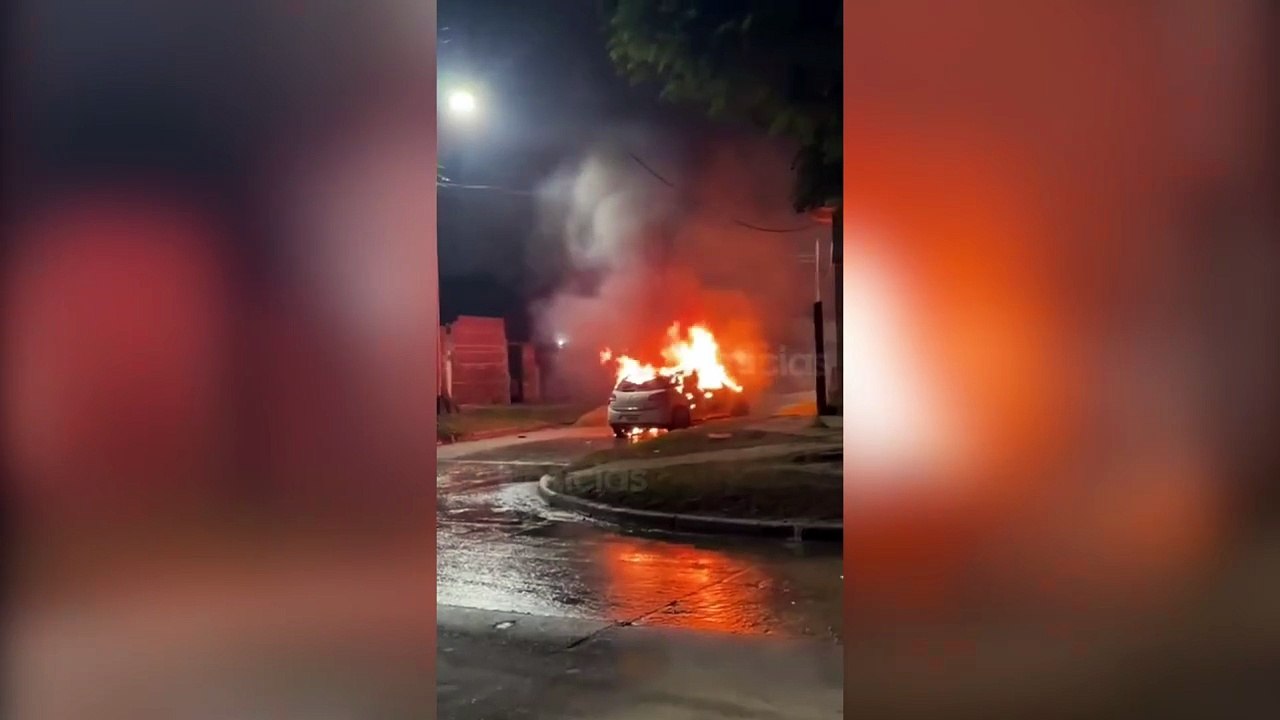 Tortuguitas: dos cuerpos calcinados en un auto