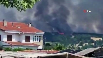 Keşan’daki yangının verdiği zarar