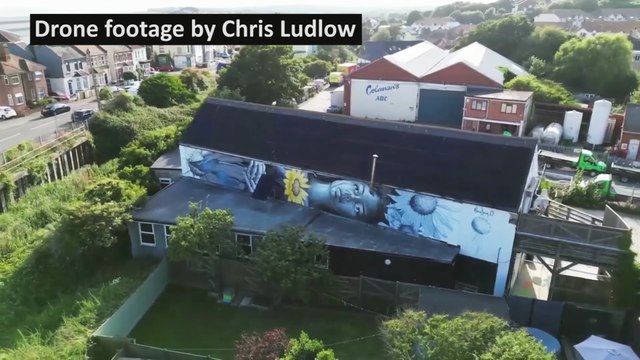 Colourful mural appears in St Leonards, East Sussex