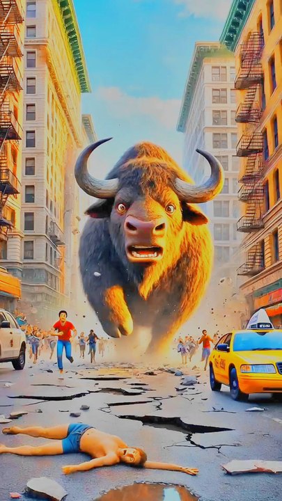 Why this buffalo destroy the whole city #animals #firebrigade😱 #facebookviral #jalpari #foryouシ #BunnyAdventure #trend #amazingfacts #animation #indian #bestoftheday #trending #explore  #cartoon #Amazing #shorts #AI #duck #animals @follwer @Highlights