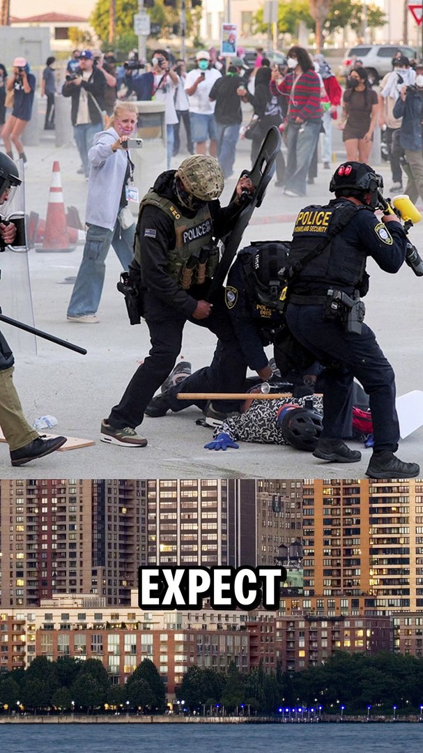 ⁣LAPD Union Chief Warns Rioters: