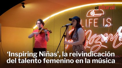'Inspiring Niñas' reivindica el talento femenino en la industria musical