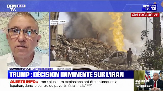 Iran-Israël: Donald Trump appelle à évacuer Téhéran immédiatement