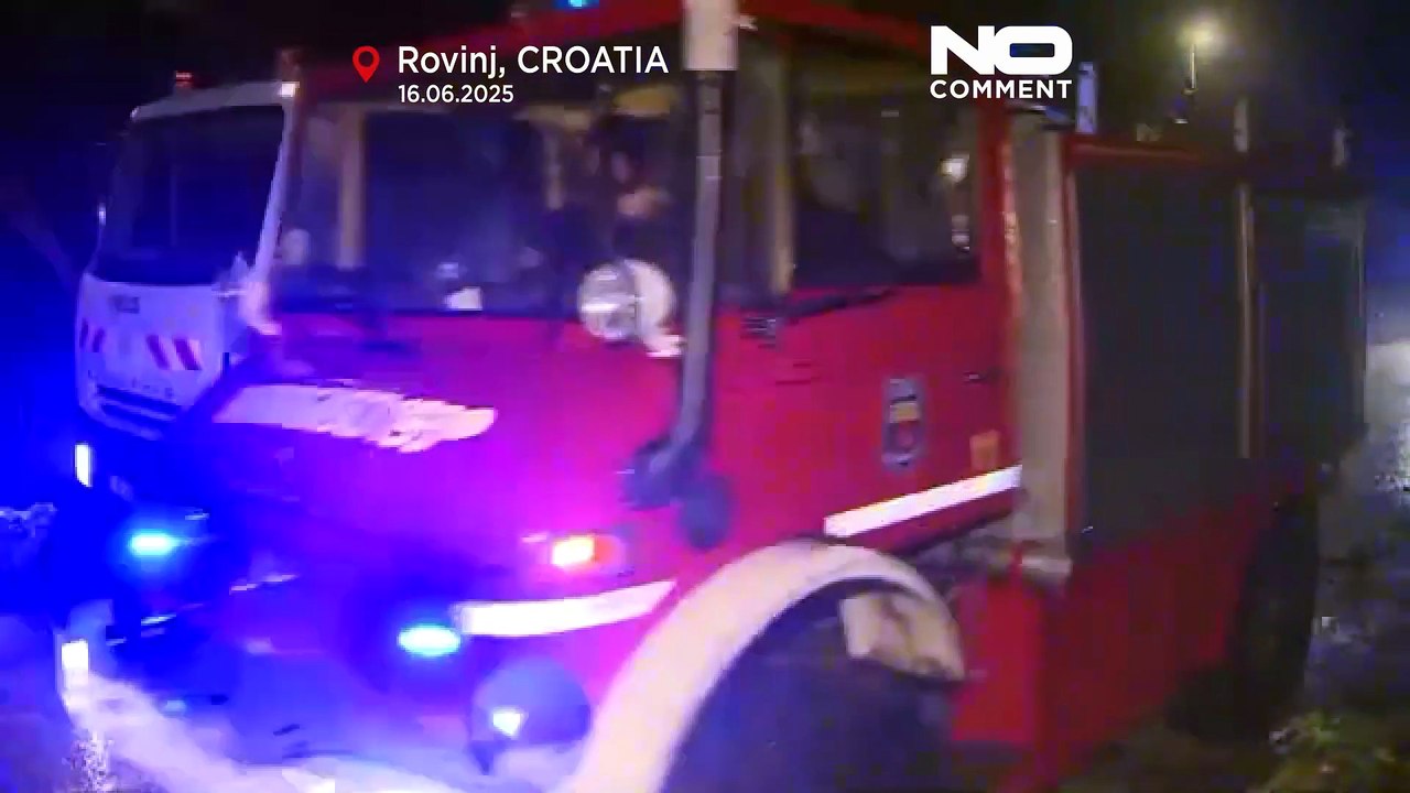 Seven injured as powerful storm lashes Croatia's western coast